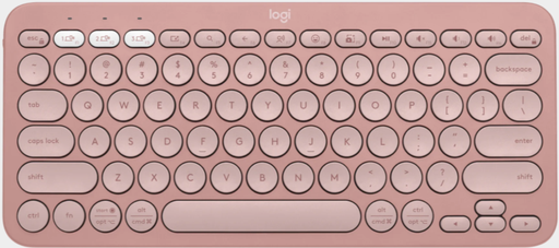 Logitech Pebble Keys 2 K380s Bluetooth Keyboard Rose 