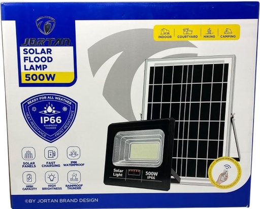 Solarix Jortam 500W Solar Flood Lamp