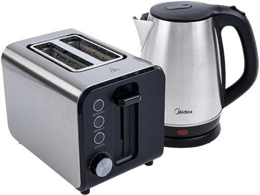 Midea MS‑BP‑1736A Kettle & Toaster Pack