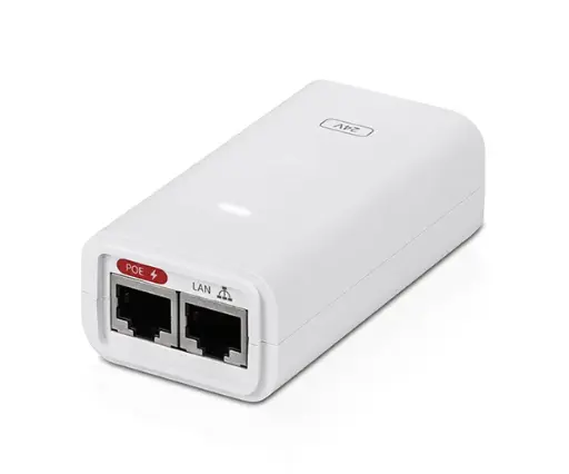 Ubiquiti UB‑POE‑24‑12W‑G 24V Gigabit PoE Adapter  