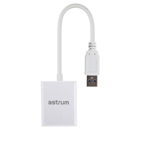 [A38056-S] Astrum DA560 USB→HDMI Adapter 1080p Multi‑Display Plug‑Play 42g 24m